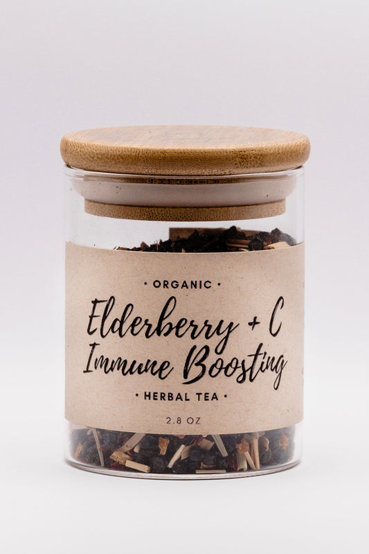 Elderberry + C Immune Boost Tea Jar